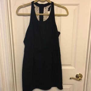 black Lauren Conrad dress